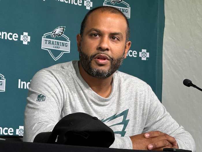 Eagles DC Sean Desai